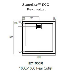 Stonelite ECO - Available in rear or centre outlet