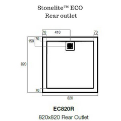 Stonelite ECO - Available in rear or centre outlet