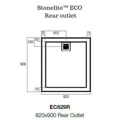 Stonelite ECO - Available in rear or centre outlet