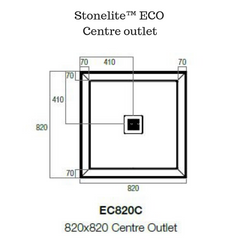 Stonelite ECO - Available in rear or centre outlet