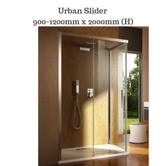 Shower Screen with Sliding door - Urban Slider