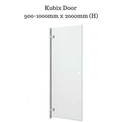 Framed Shower Screen with Pivot door - Kubix Door