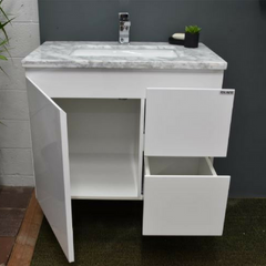 WILLO 750mm Wall Hung Bathroom Vanity