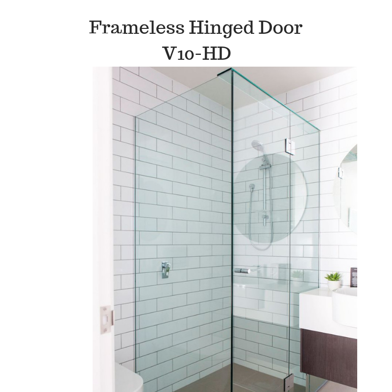 Frameless Shower screen with Pivot door 10mm