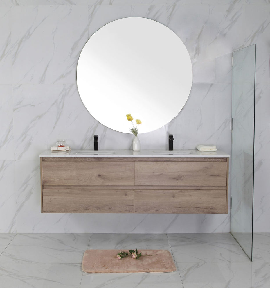 MAX 1500mm Timber Look Wall Hung Vanity
