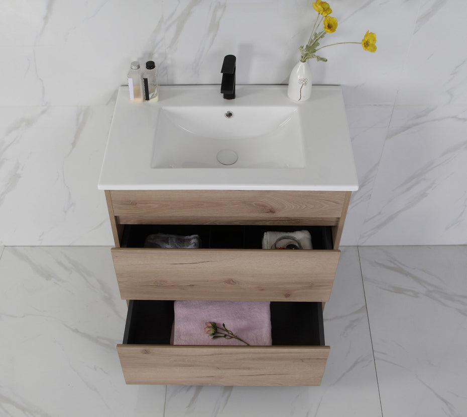MAX 750mm Timber Look Freestanding Vanity