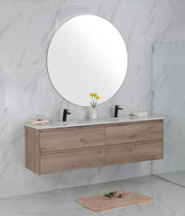 MAX 1500mm Timber Look Wall Hung Vanity