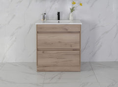 MAX 750mm Timber Look Freestanding Vanity