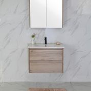 MAX 750mm Timber Look Wall Hung Vanity