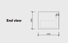 MIA 1200mm Oak timber look Wall Hung Vanity