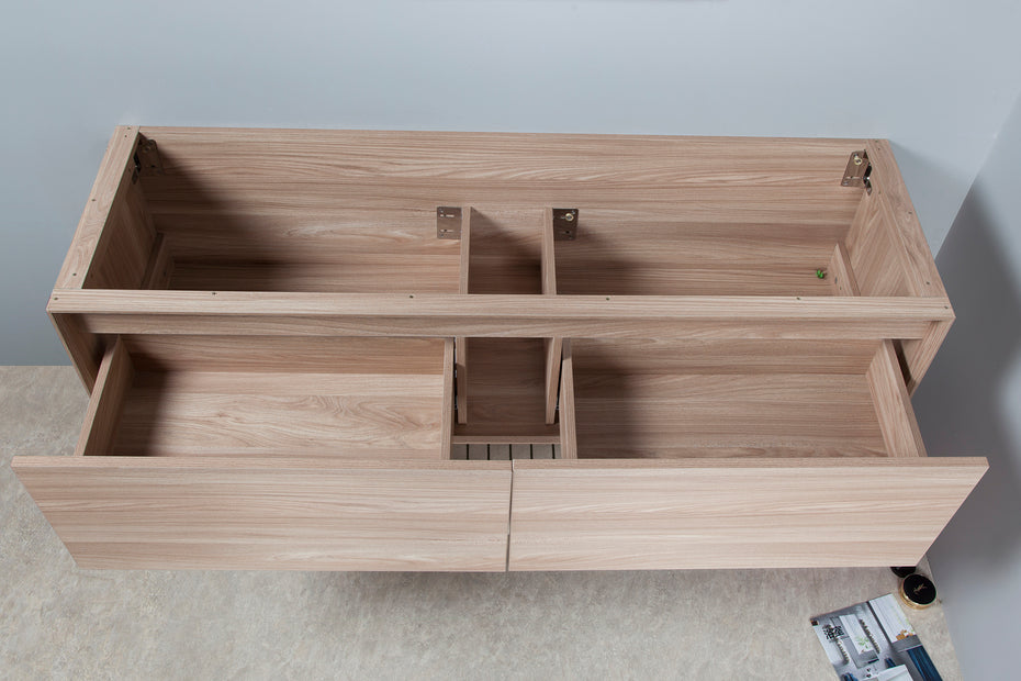 MIA 1200mm Oak timber look Wall Hung Vanity