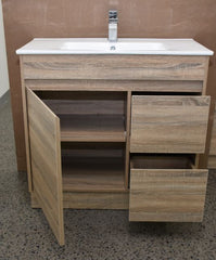 Grace 900mm Freestanding Timber look Bathroom Vanity