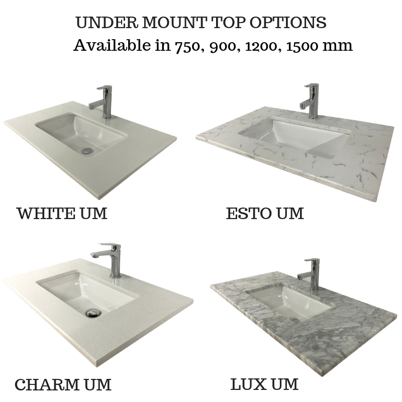 Lily Wall Hung 1500mm Hampton Shaker Style Single Basin Bathroom Vanity