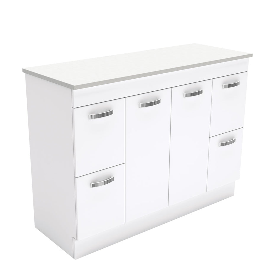UniCab 1200 Vanity on Kickboard