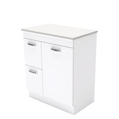 UniCab 750 Vanity on Kickboard, Left Hand Drawers