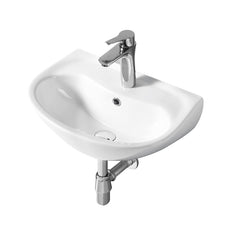 WB 5035W MOBI wall hung basin (with bracket)