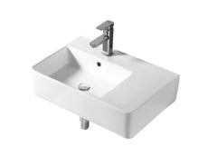 WB 6141 L/R URBANO wall hung basin(right hand / Left Hand bowl)