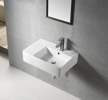 WB 6141 L/R URBANO wall hung basin(right hand / Left Hand bowl)