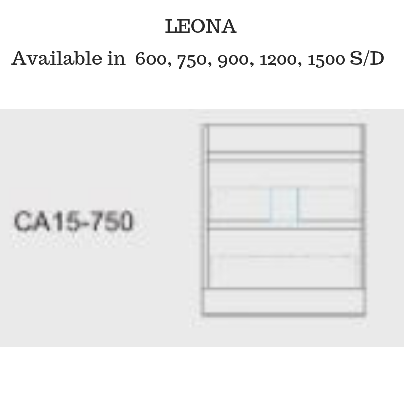 Leona 750mm Freestanding Bathroom Vanity