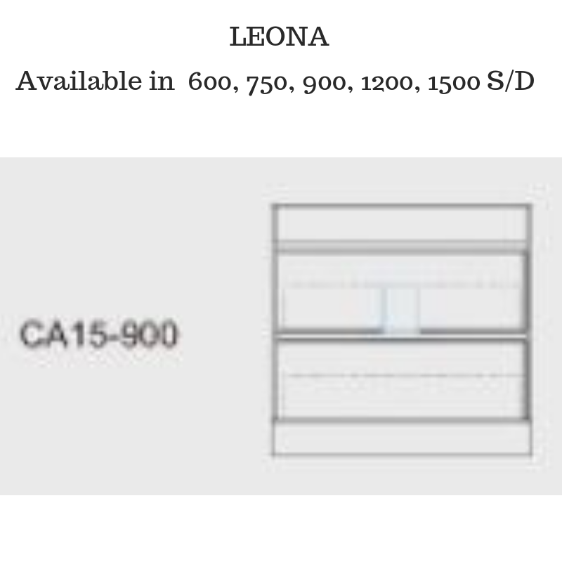 Leona 900mm Freestanding Bathroom Vanity