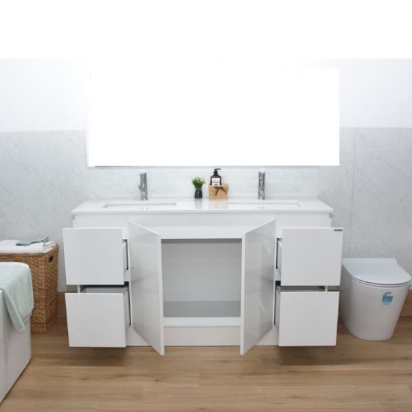 Willo 1500mm Freestanding Vanity - Single Or Double basin