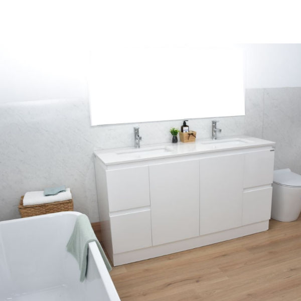 Willo 1500mm Freestanding Vanity - Single Or Double basin