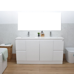 Willo 1500mm Freestanding Vanity - Single Or Double basin