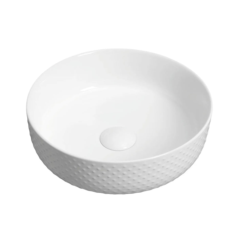 Golf Ball Round White Basin 355mm