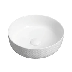 Golf Ball Round White Basin 355mm