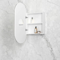 Noosa Matte White Shaving Cabinet 900x450mm SOV9045