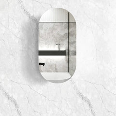 Noosa Matte White Shaving Cabinet 900x450mm SOV9045