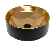 Starz Matt Gold Round Basin 400mm