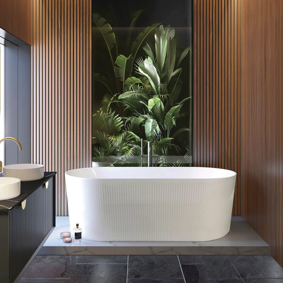 NOOSA Freestanding Bath 1500mm Gloss White