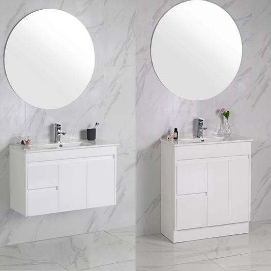 Wall Hung vs Freestanding Vanities: Which is Right for Your Bathroom?