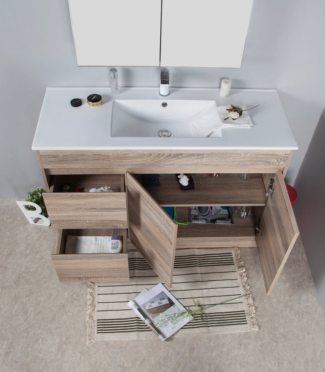 Guide to Timber-Look Vanities for Warmth, Texture, and Low Maintenance