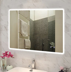 Rectangular Range Front Lit Soft Curve Edge - 600x750mm, 900x750mm and 1200x800mm