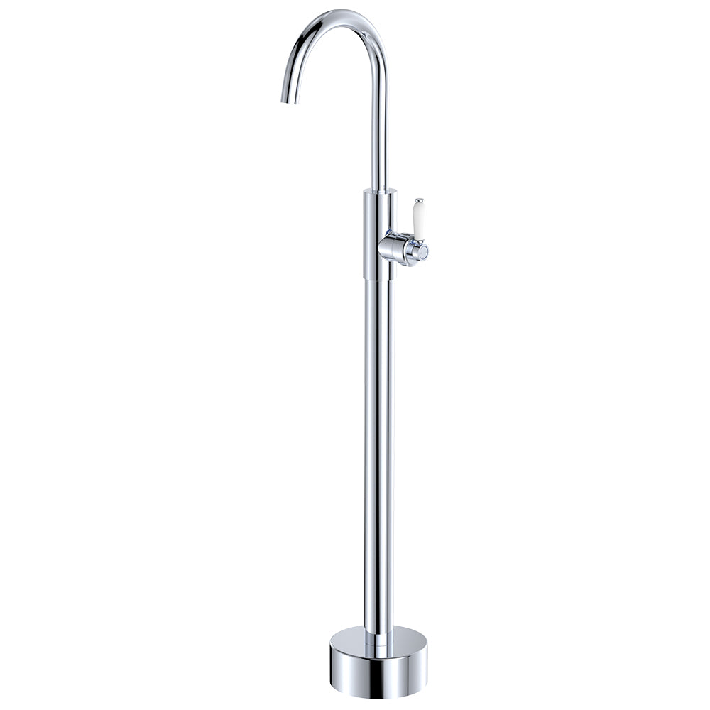 Lillian Floor Mounted Basin/Bath Mixer