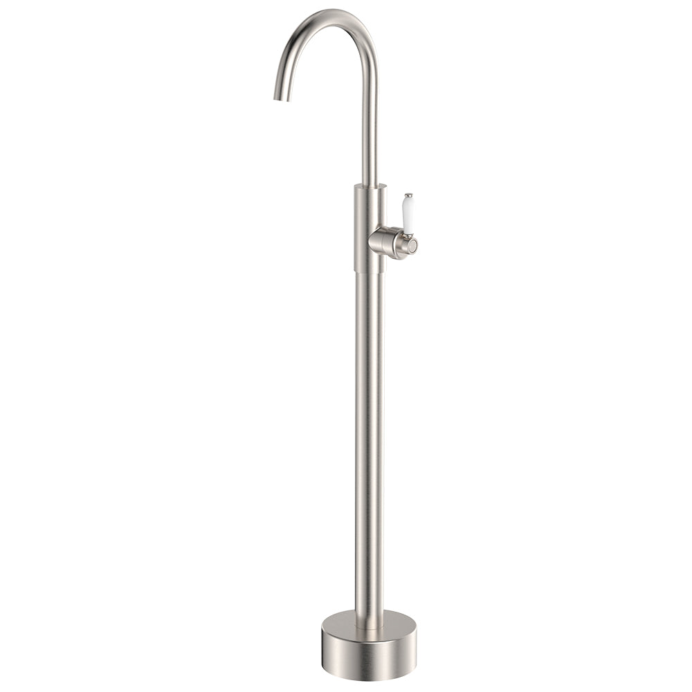 Lillian Floor Mounted Basin/Bath Mixer