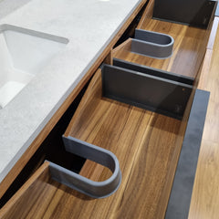 Oxford 1500mm Freestanding Double Basin Bathroom Vanity