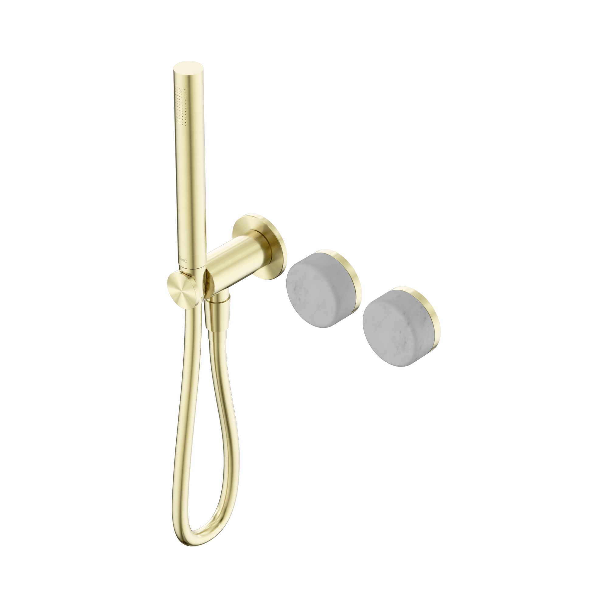 Serenity Progressive Shower System With Carrara Handle And Slim Shower Chrome