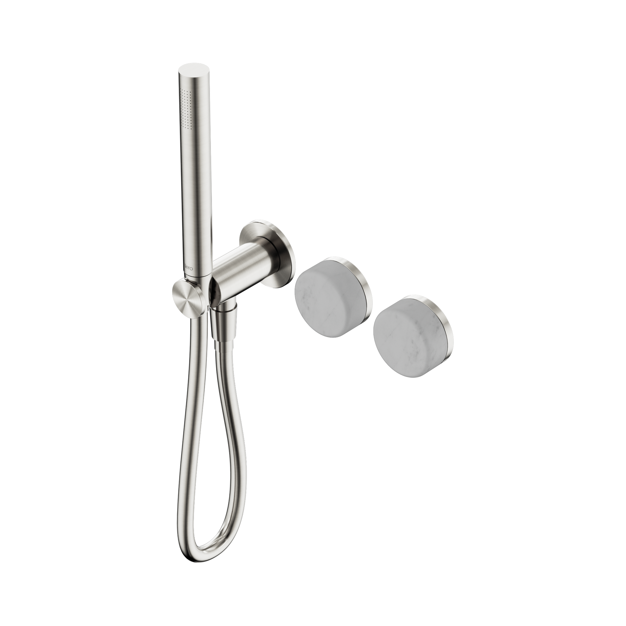 Serenity Progressive Shower System With Carrara Handle And Slim Shower Chrome