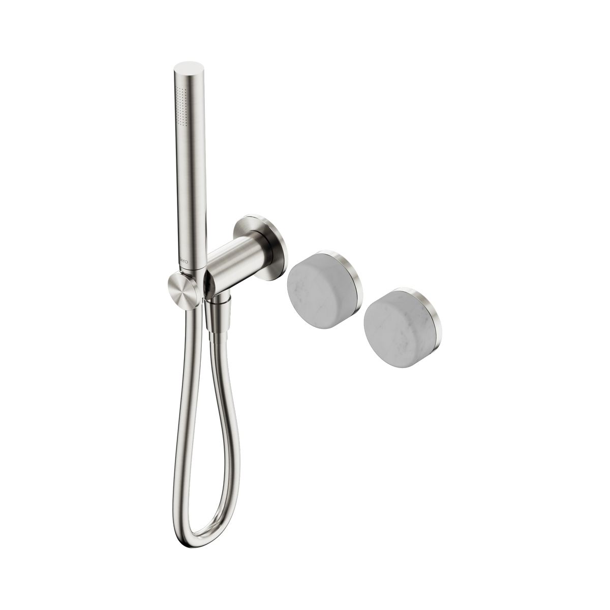 Serenity Progressive Shower System With Carrara Handle And Slim Shower Chrome