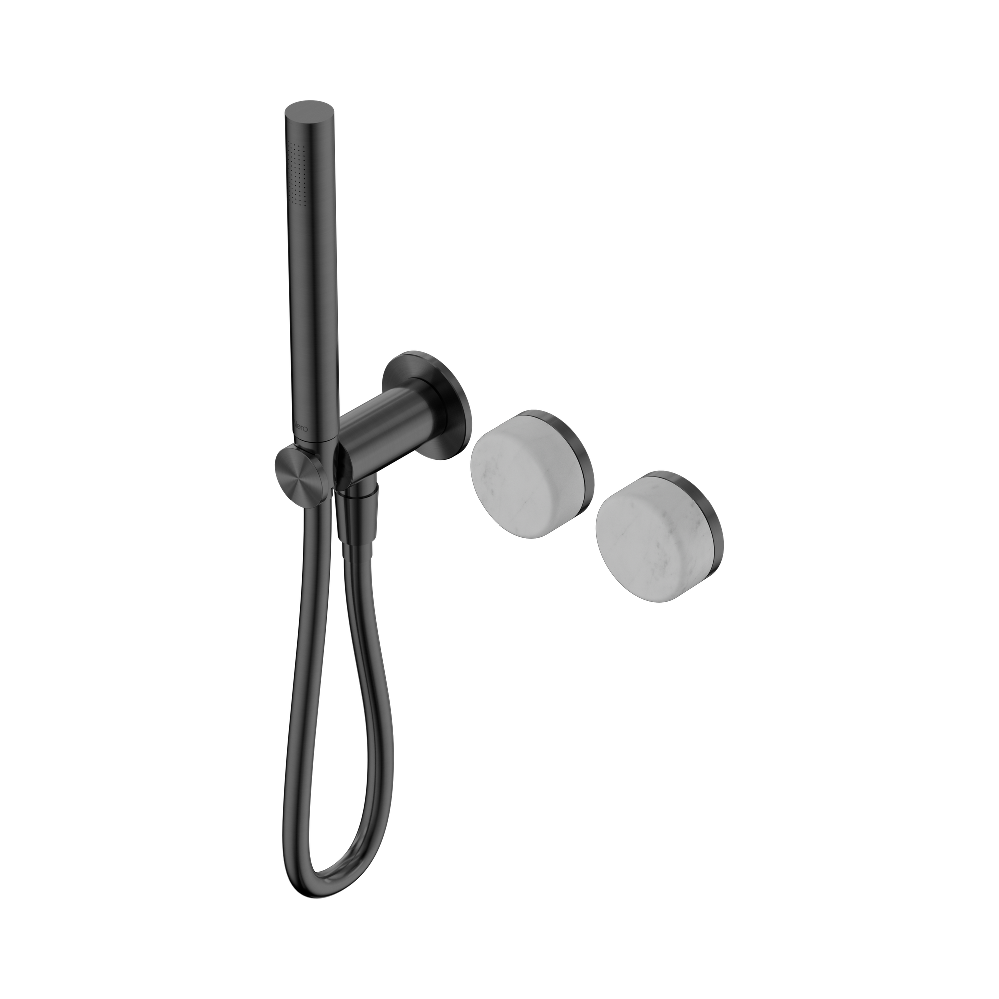 Serenity Progressive Shower System With Carrara Handle And Slim Shower Chrome