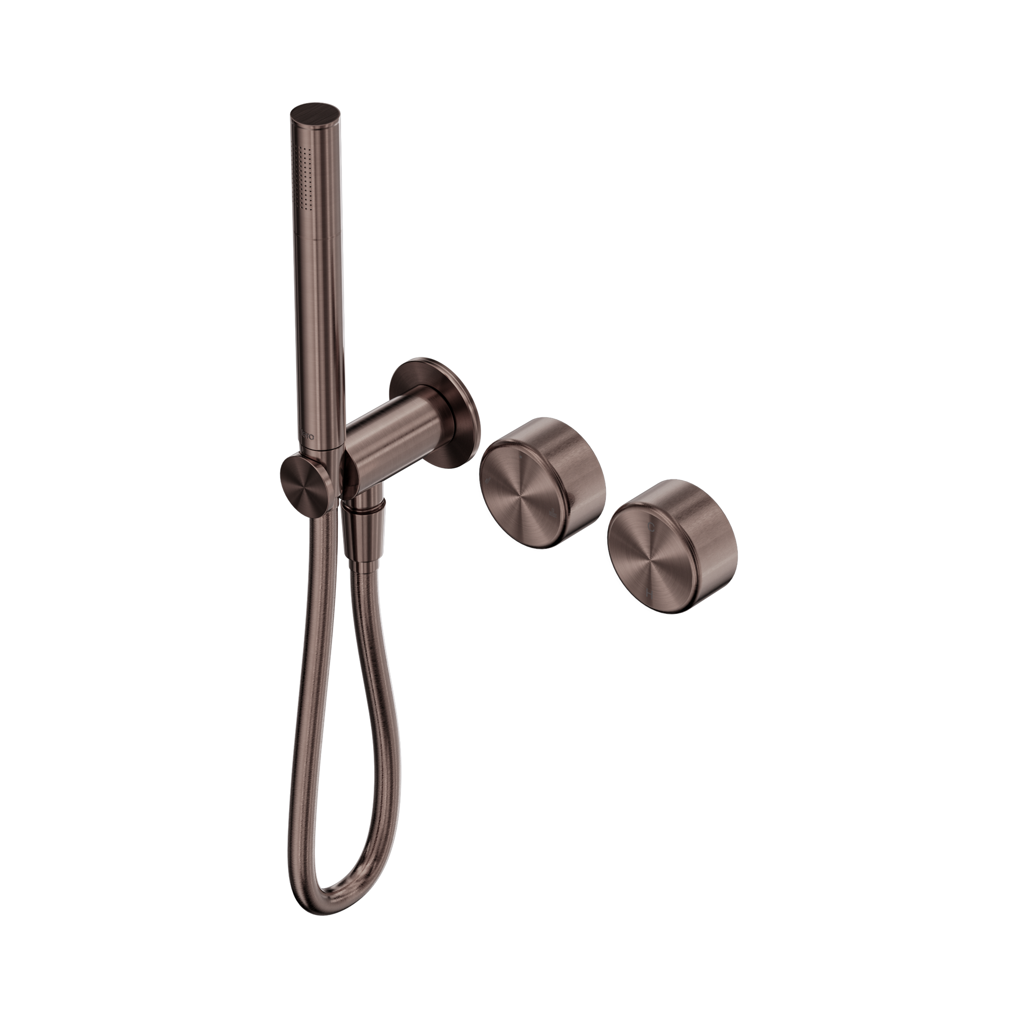 Serenity Progressive Shower System With Metal Handle And Slim Shower