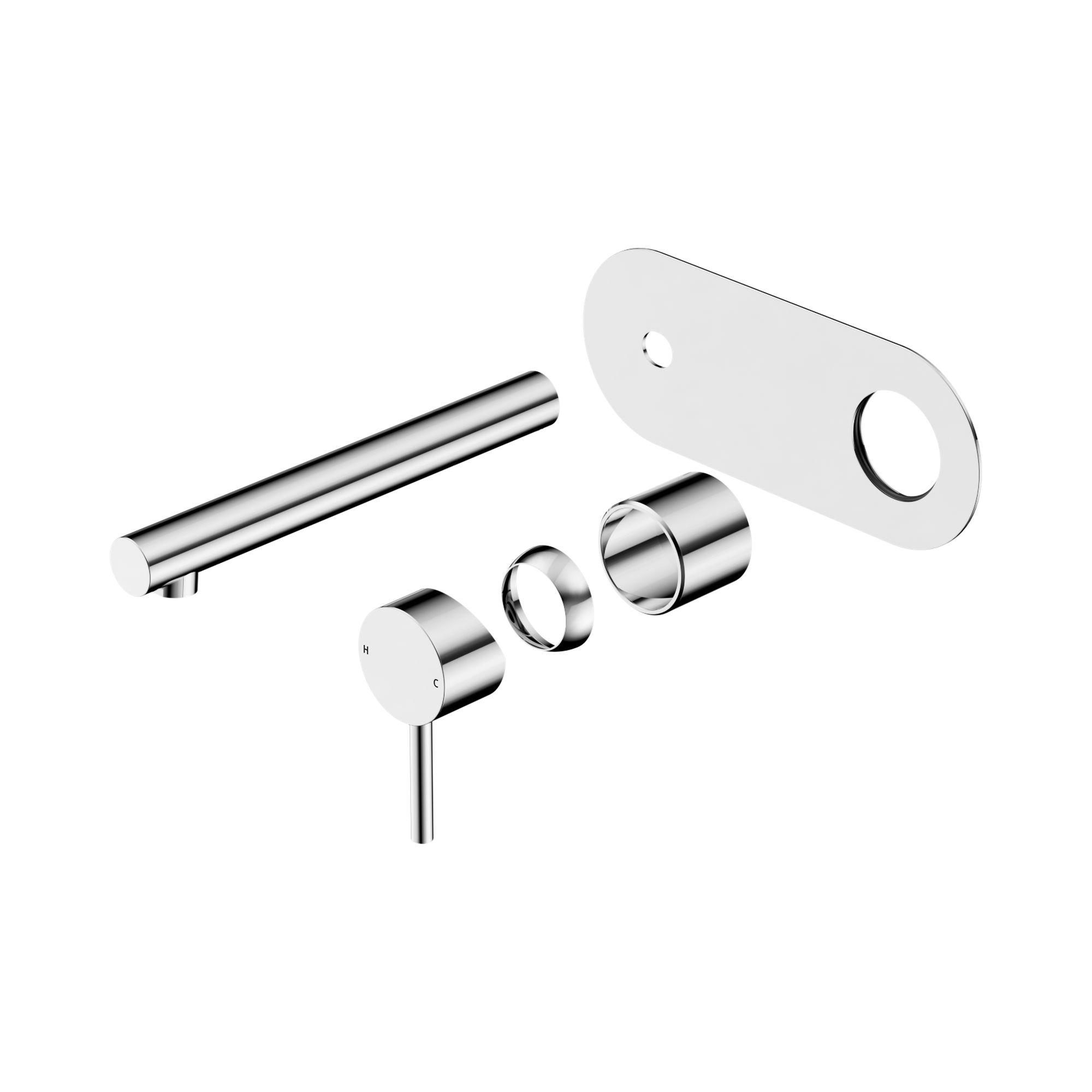 Dolce II Wall Basin/Bath Mixer Trim Kits Only