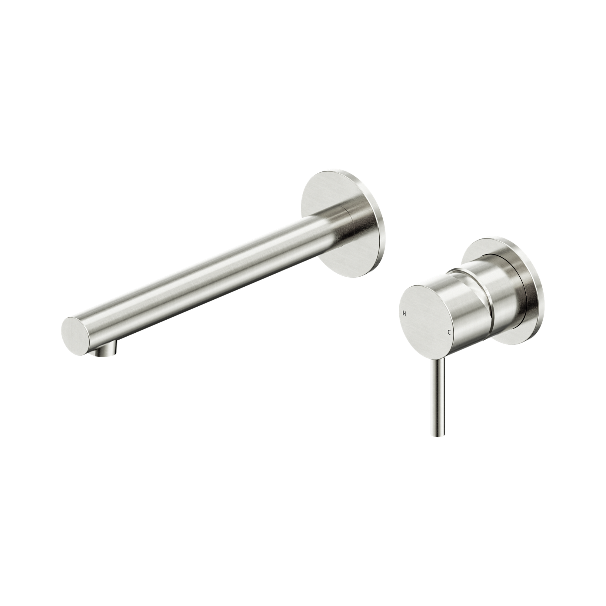 Dolce II Wall Basin/Bath Mixer Separate Back Plate