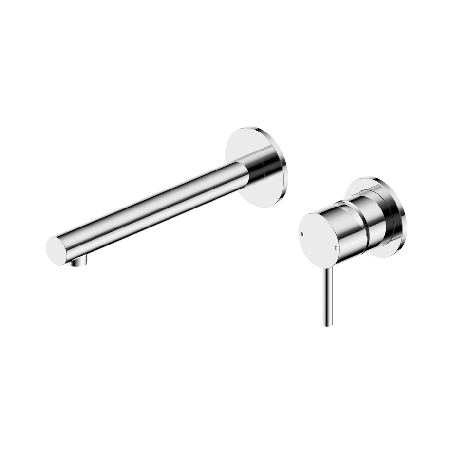 Dolce II Wall Basin/Bath Mixer Separate Back Plate