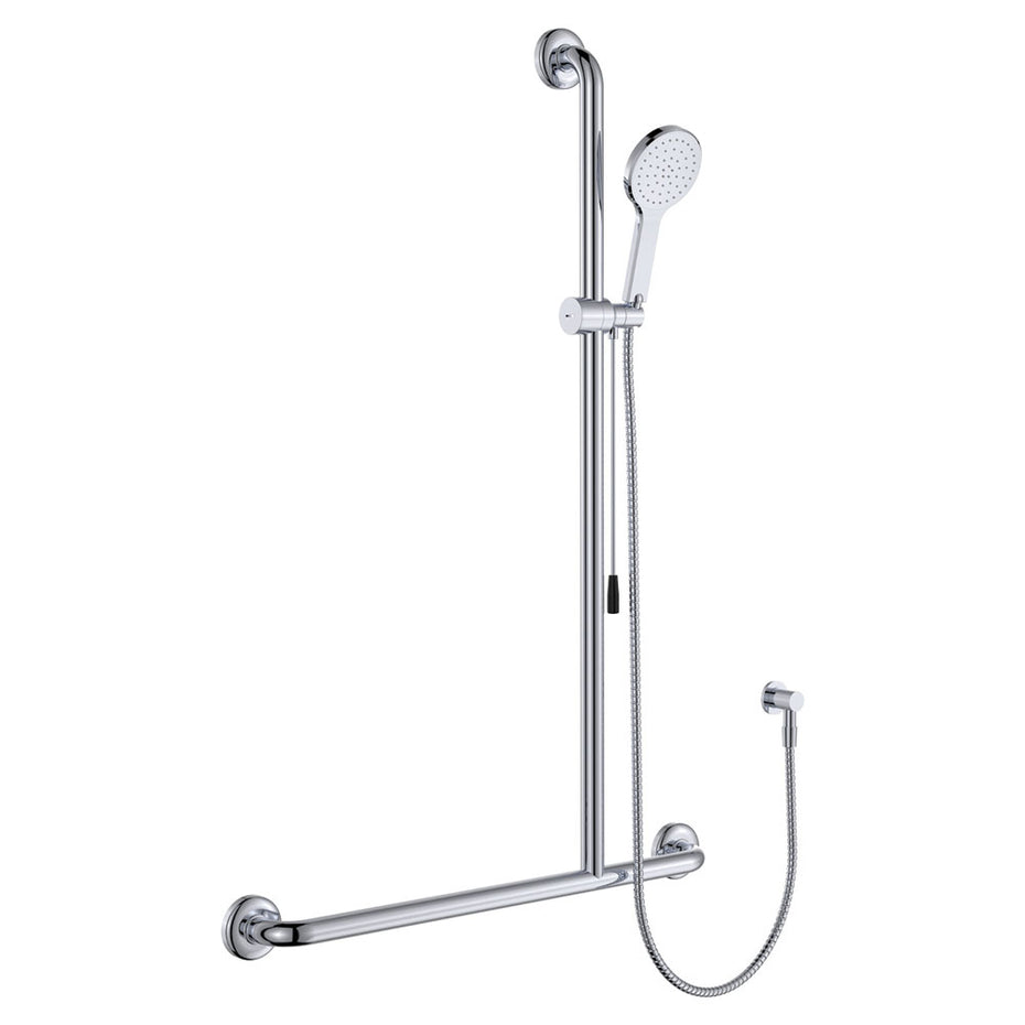Stella Care Rail Shower with Push/Pull Slider