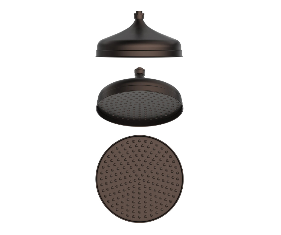 Mica Heritage Shower Head 305mm – Multiple Colours