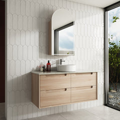 Ainsley Wall Hung Vanity 1500mm Single Basin